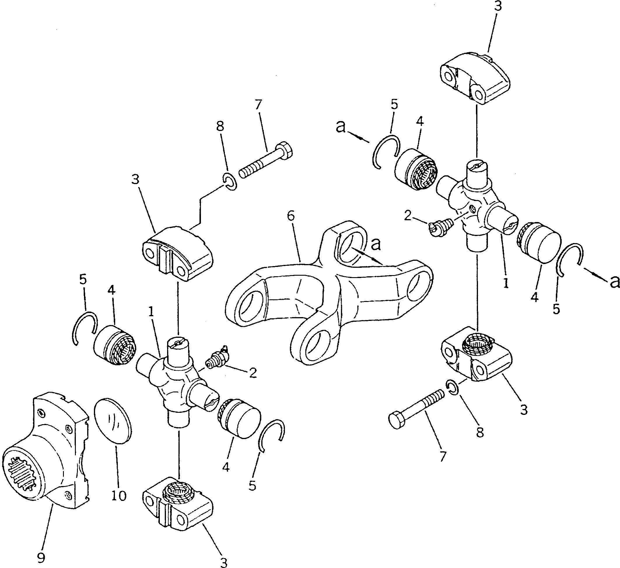 Вилка 104-12-24110 Komatsu