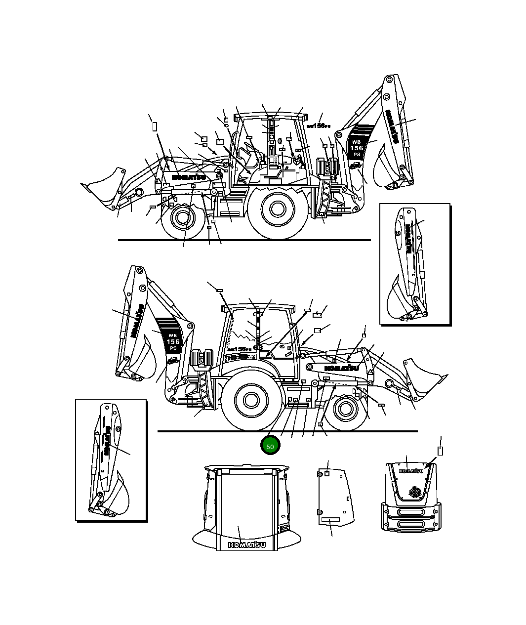 Взрывоопасные газы аккумулятора 37A-98-12630 Komatsu