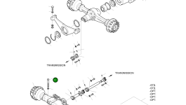 Болт M27X2X260 4120-4027A Komatsu