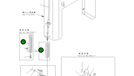 Вилка 23D-43-31312 Komatsu