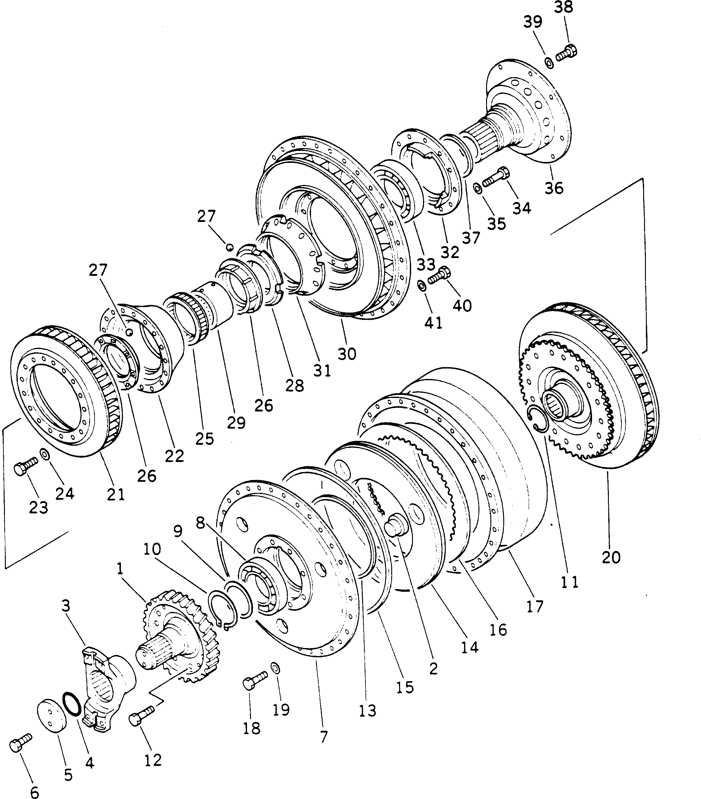 Вал 711-40-11350 Komatsu