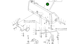 Бак 17M-04-21220 Komatsu