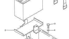 Аккумулятор,12V 18AH 21A-06-11510 Komatsu