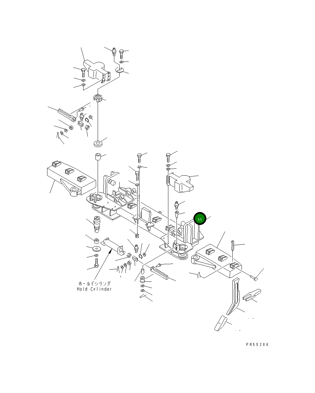 Вал 234-977-3591 Komatsu