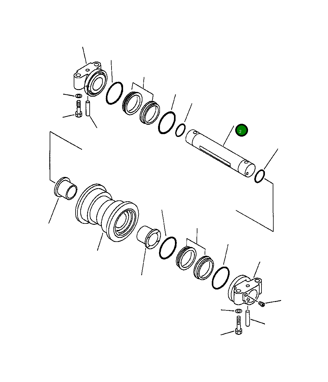 Вал 207-30-78030 Komatsu