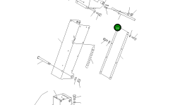 Вал 23D-43-21522 Komatsu