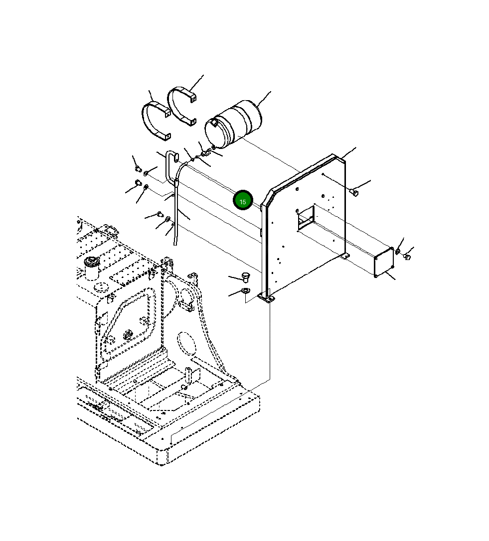 Адаптер 20Y-959-B340 Komatsu