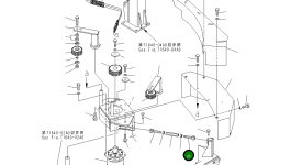 Вилка 8287-70-2740 Komatsu