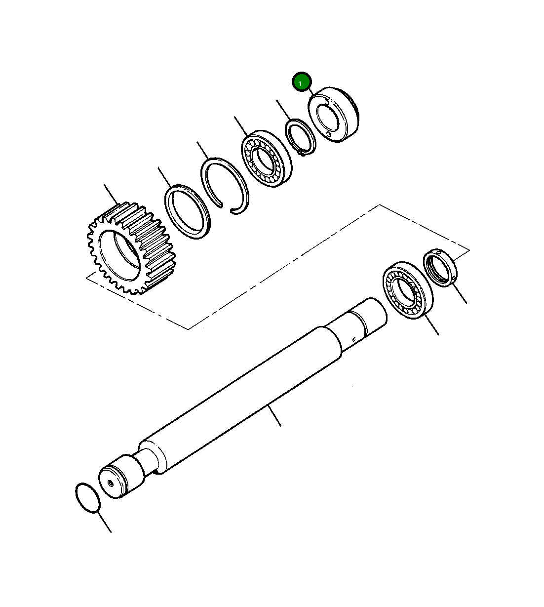 Адаптер 931 217 C1 Komatsu