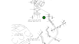 Адаптер 6166-51-8350 Komatsu