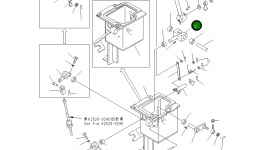 Вилка 14Y-43-11121 Komatsu