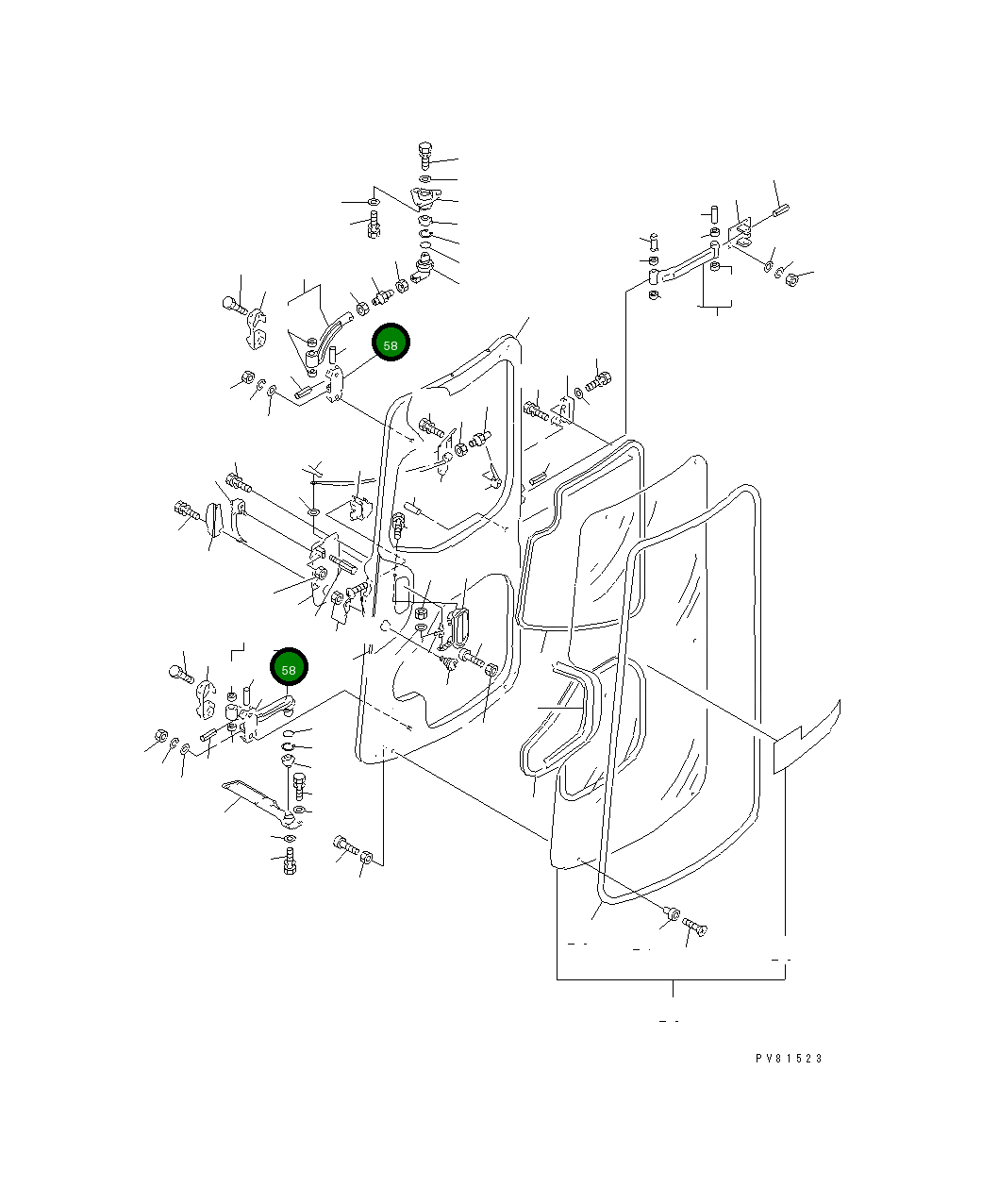Вал YM172176-69790 Komatsu