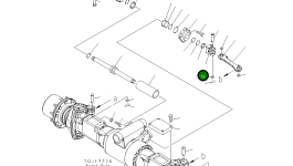 Вилка 20K-23-31350 Komatsu