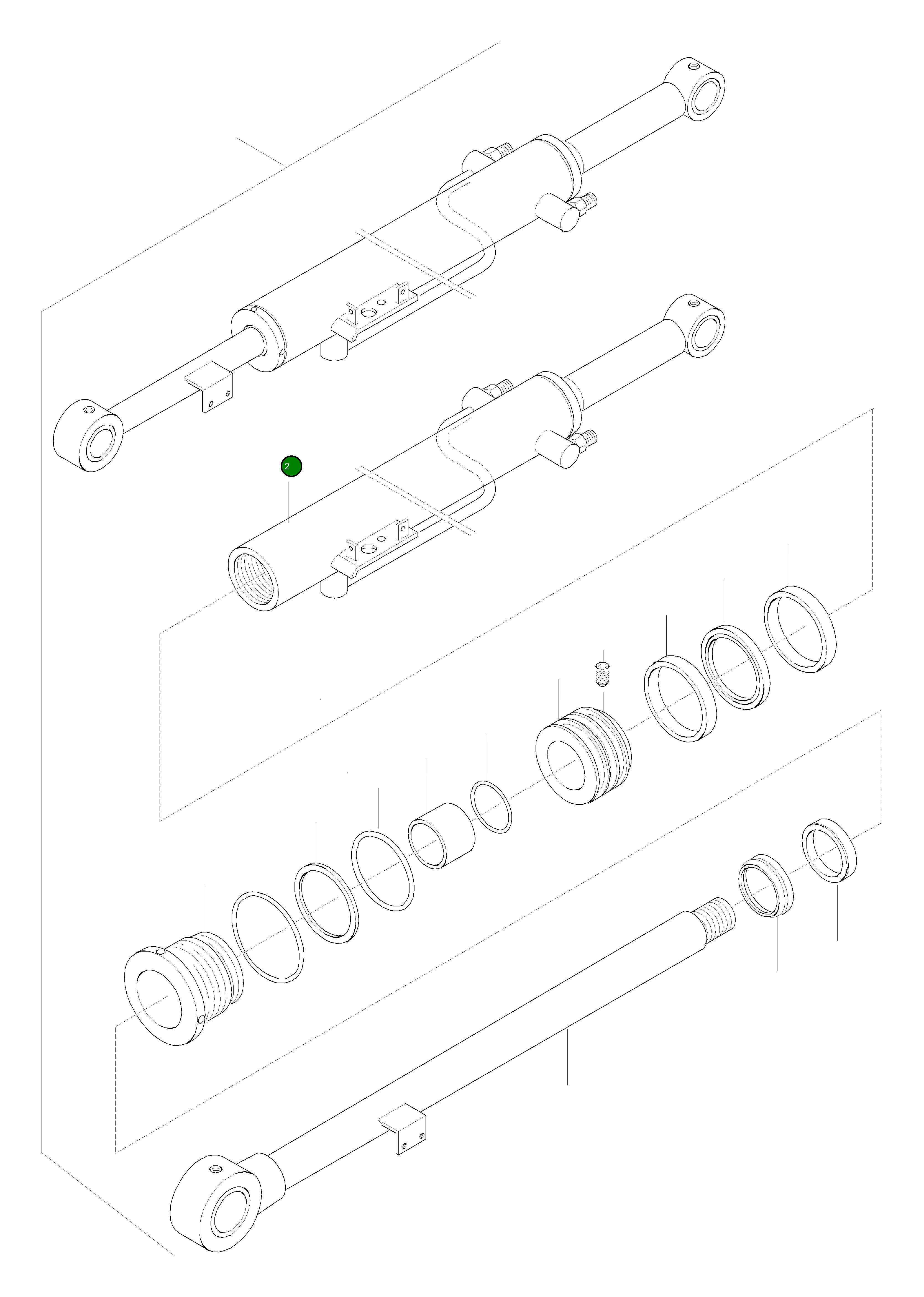 Барабан 42R-63-H0P05 Komatsu