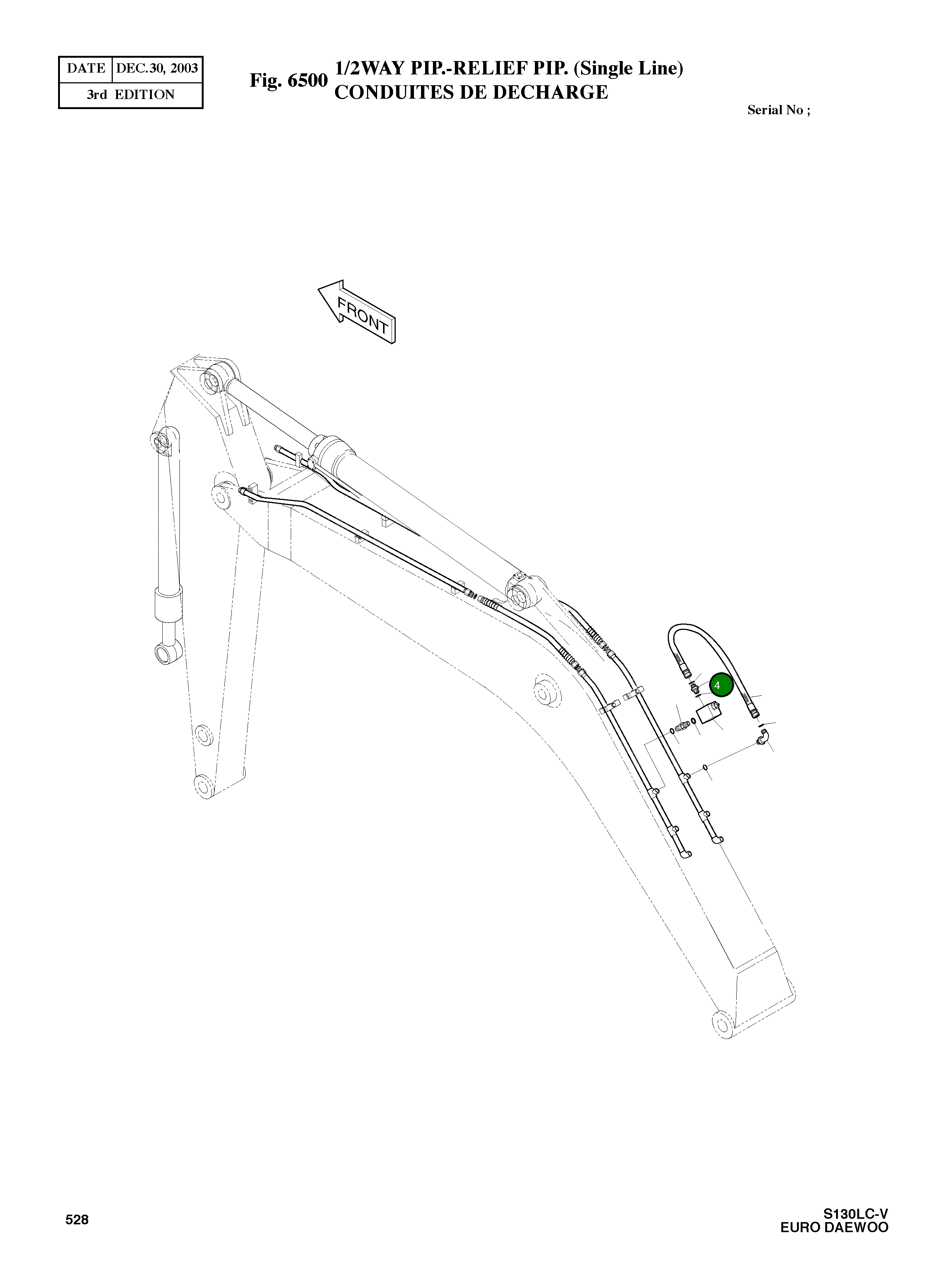 Адаптер, PF(0)1 - ORS3/4 181D4133D12 Komatsu