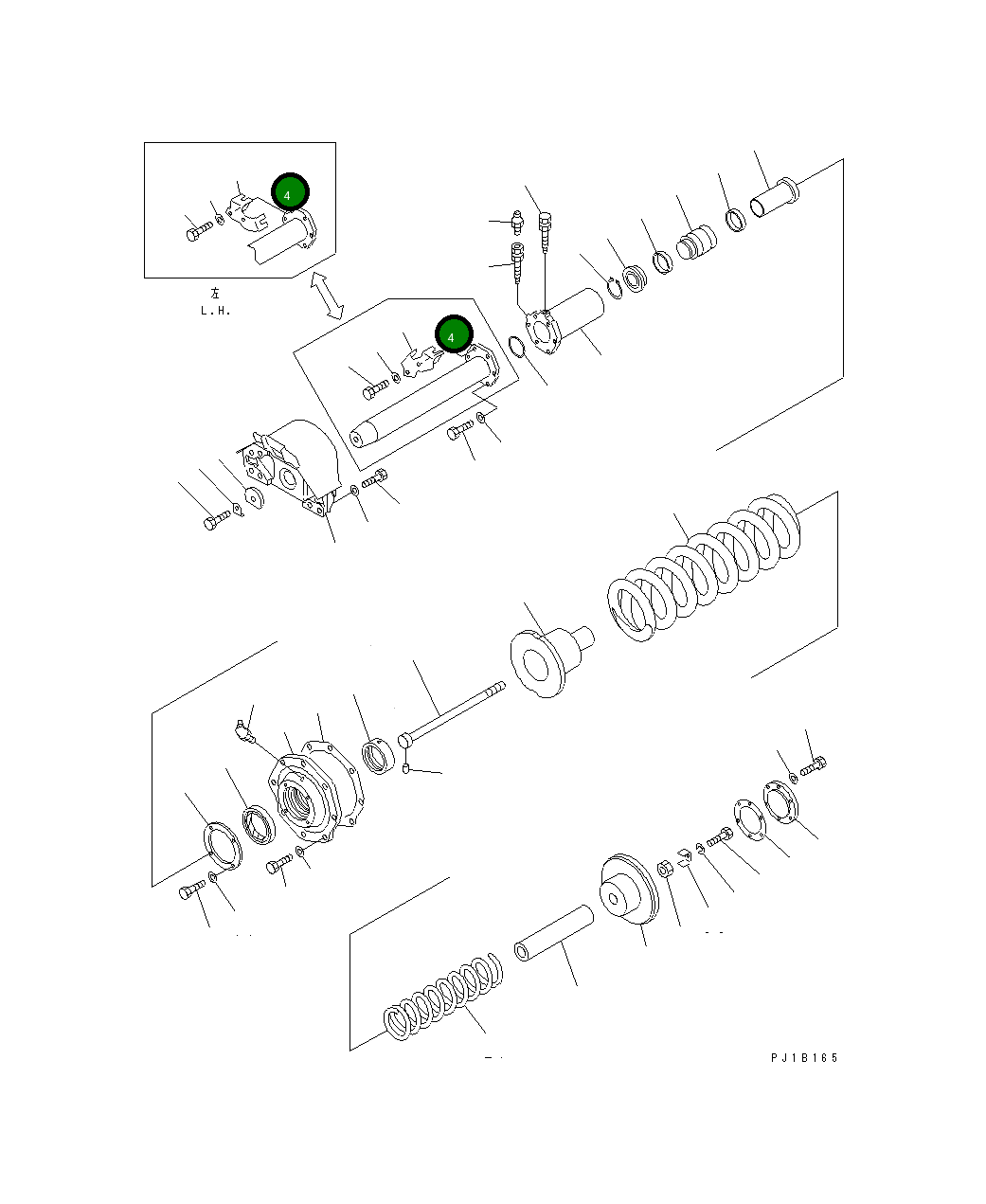 Вал 178-30-14120 Komatsu