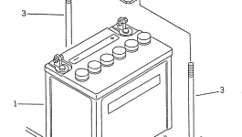 Аккумулятор WET 32A19R 21R-06-11350 Komatsu