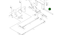 Вал 26C-43-11180 Komatsu