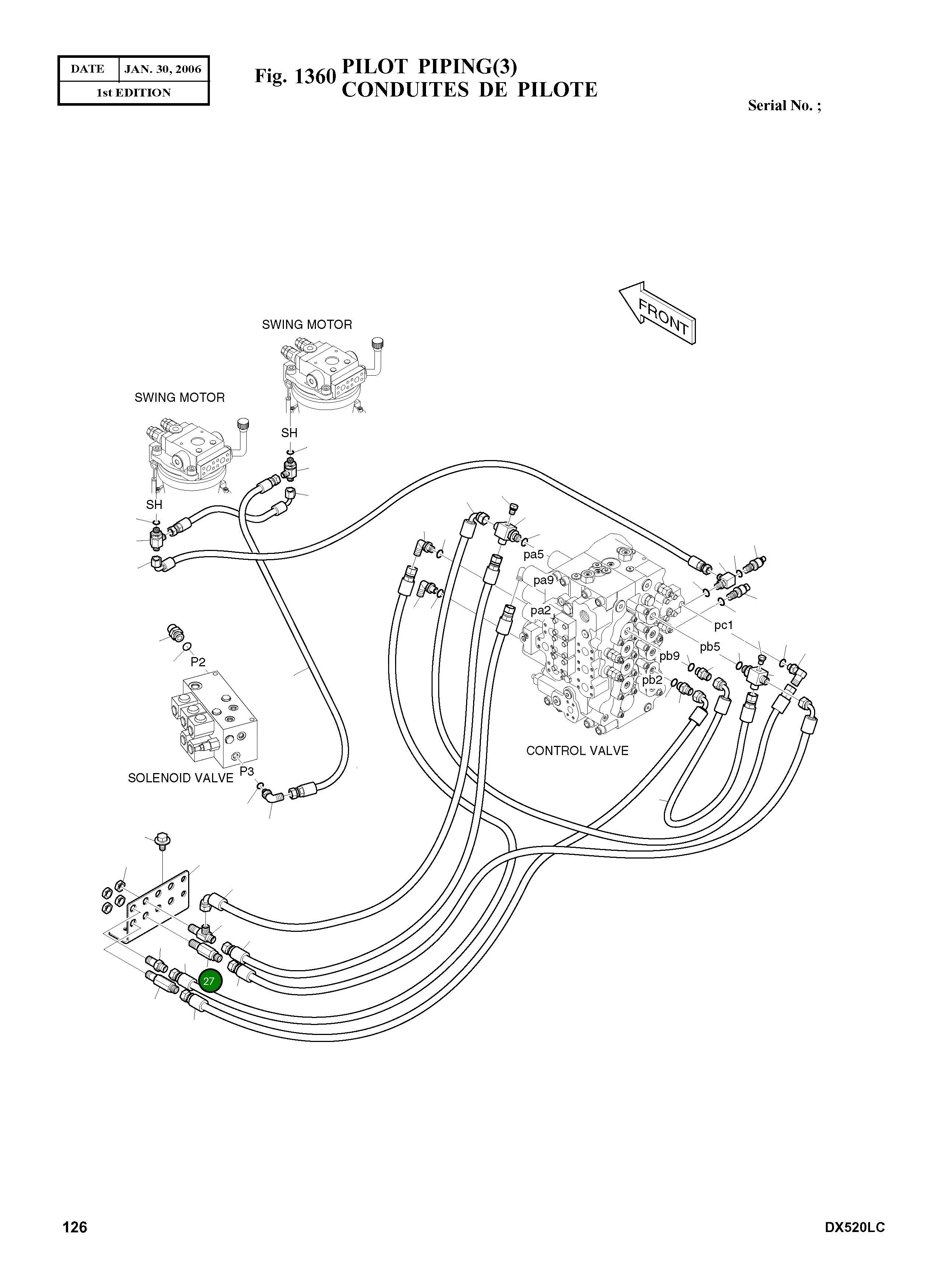 Адаптер DS2410009 Komatsu