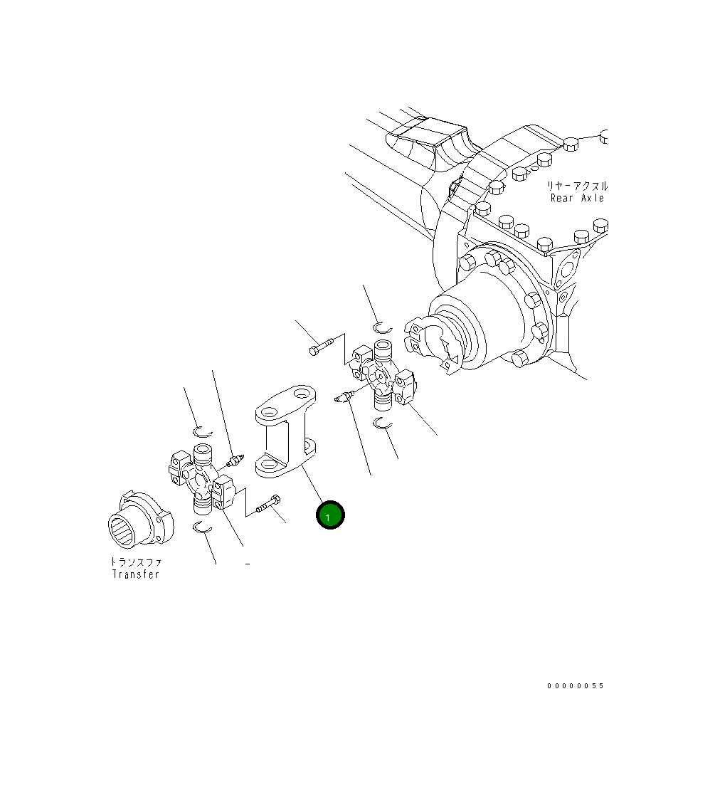 Вилка 418-20-34650 Komatsu