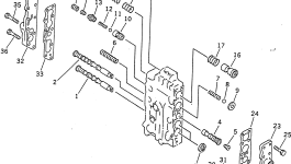 Клапан 714-01-15211 Komatsu