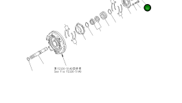 Вал 14X-15-12931 Komatsu