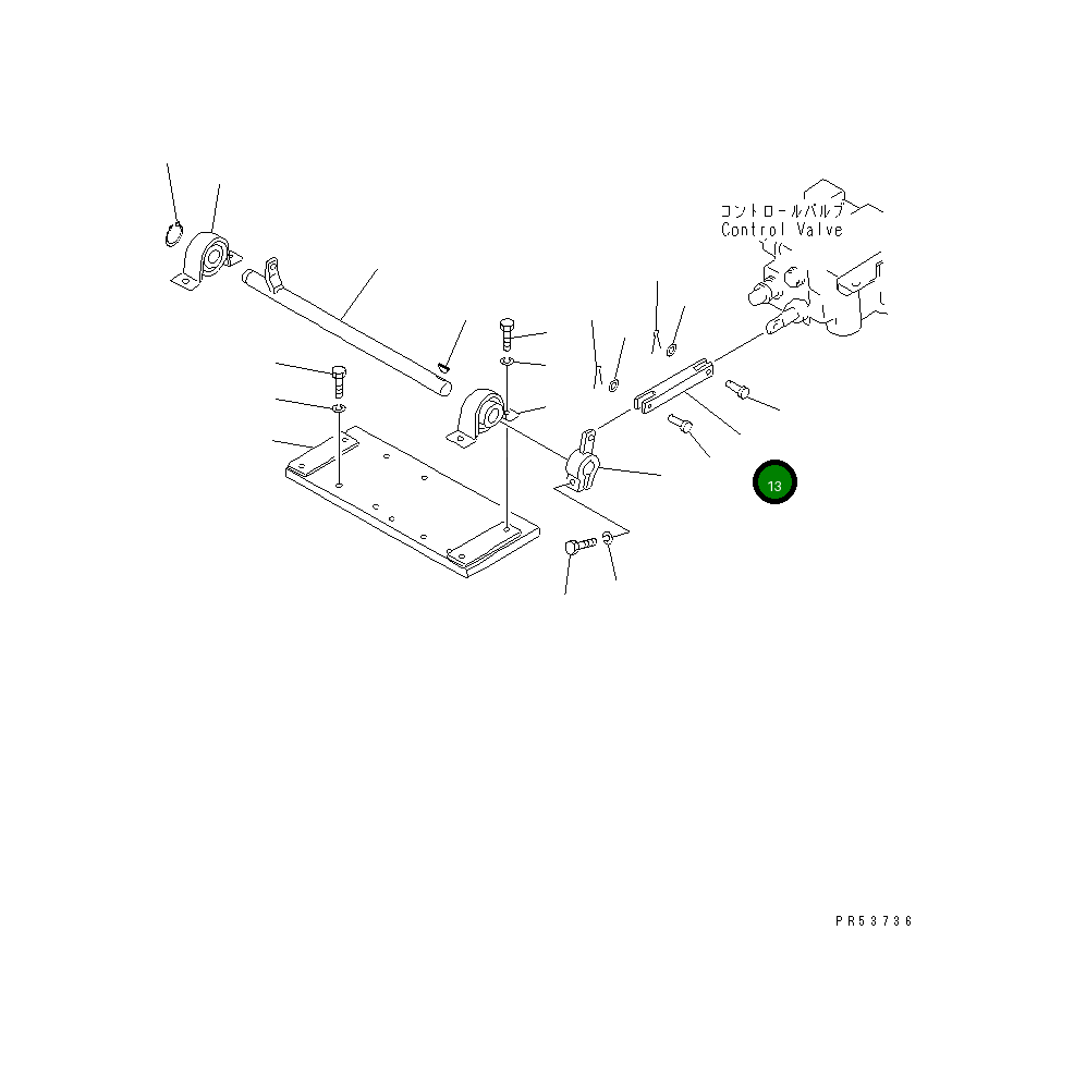 Вилка 234-43-37520 Komatsu