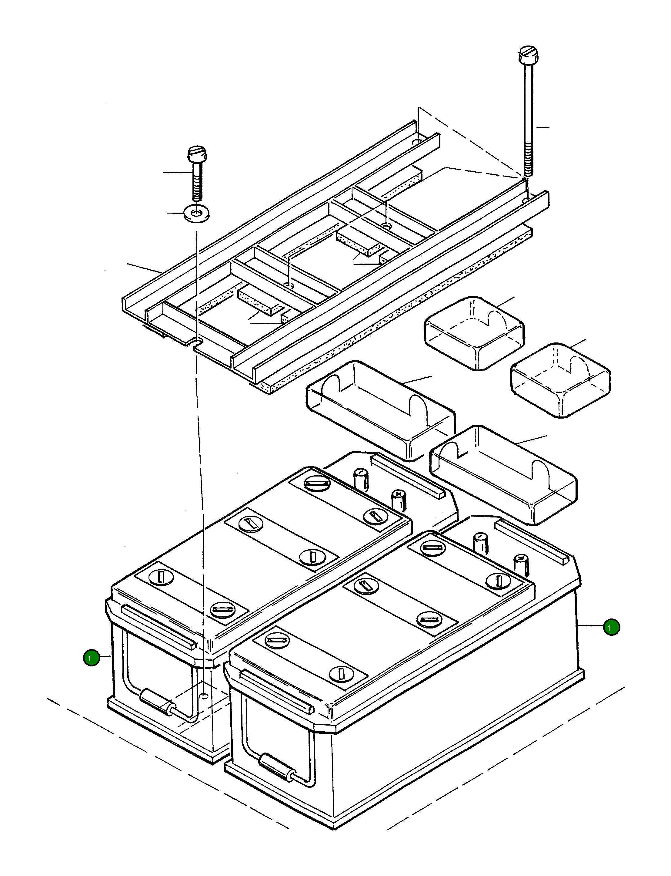 Аккумулятор 2995085X1 Komatsu