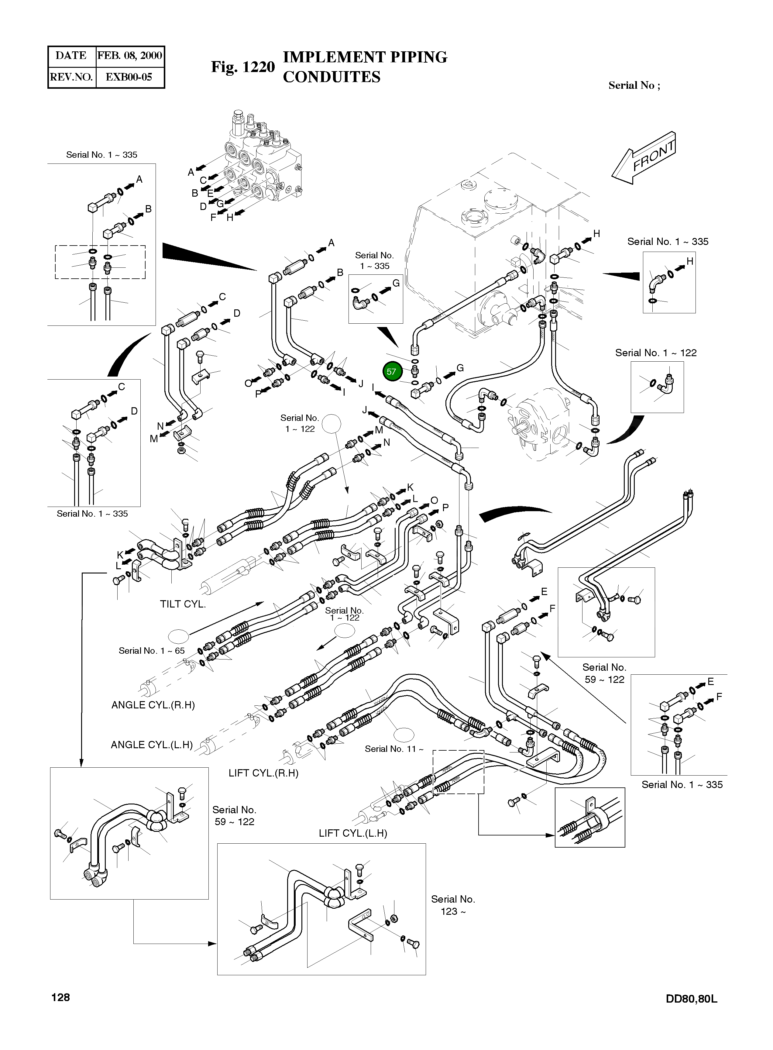 Адаптер 2181-4133D30 Komatsu