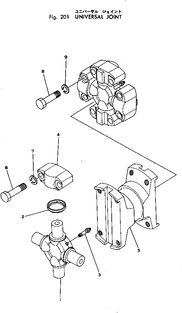 Вал 12F-10-13120 Komatsu