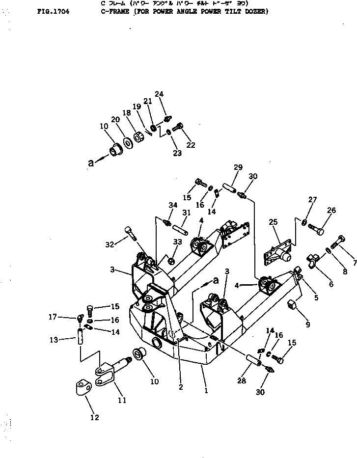 Вал 120-Y46-5271 Komatsu
