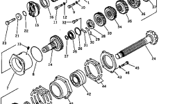 Шестерня 144-14-17480 Komatsu