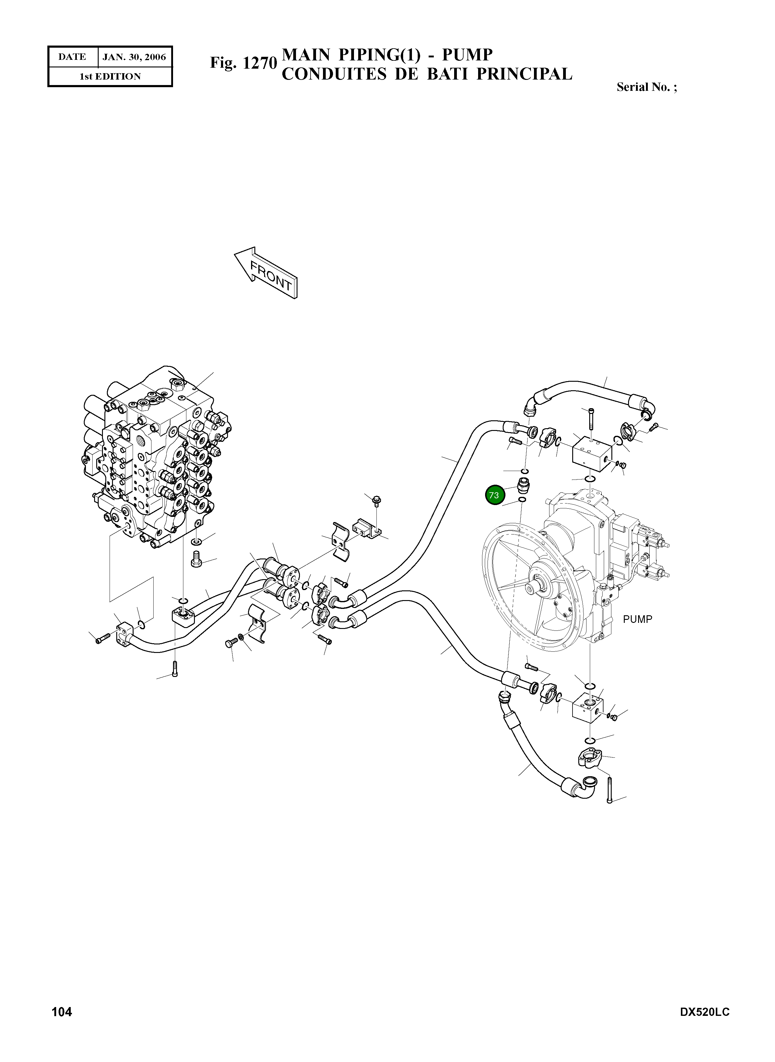 Адаптер K1012046A Komatsu