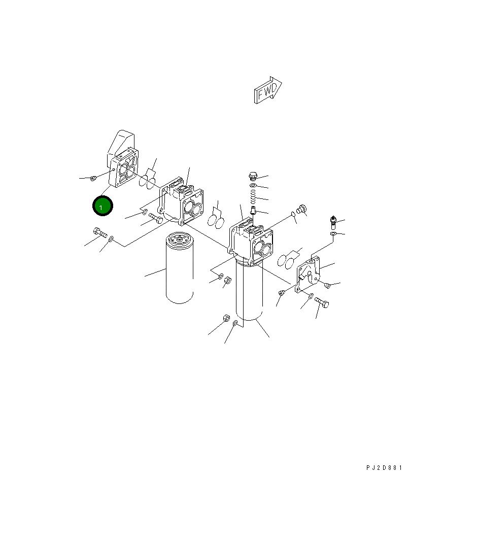 Адаптер 6240-51-5120 Komatsu
