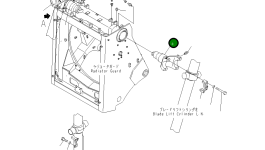 Вилка 198-61-52132 Komatsu