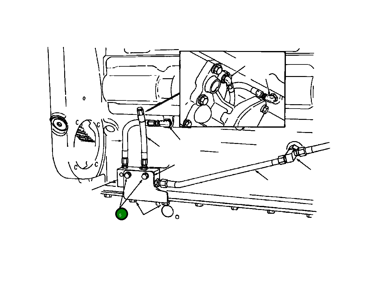 Болт (5/16 - 18x15/16 INCH) 1307 445 H1 Komatsu