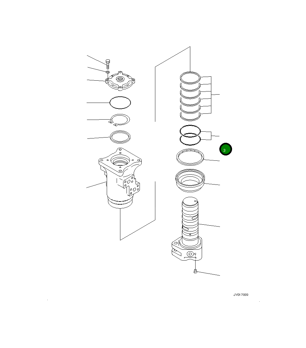 Вал 703-08-92191 Komatsu
