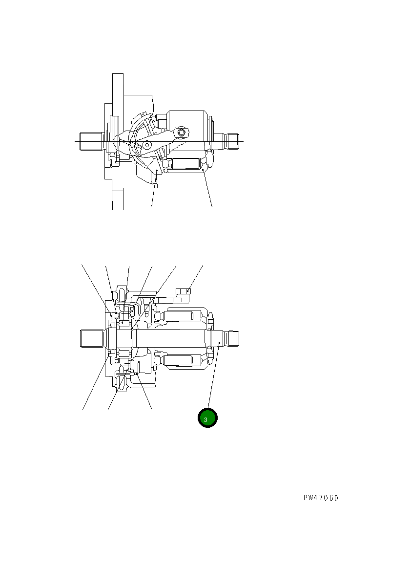 Вал UC1704152653 Komatsu