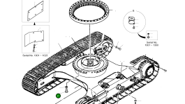 Болт M24X2.0X80 S0774966 Komatsu