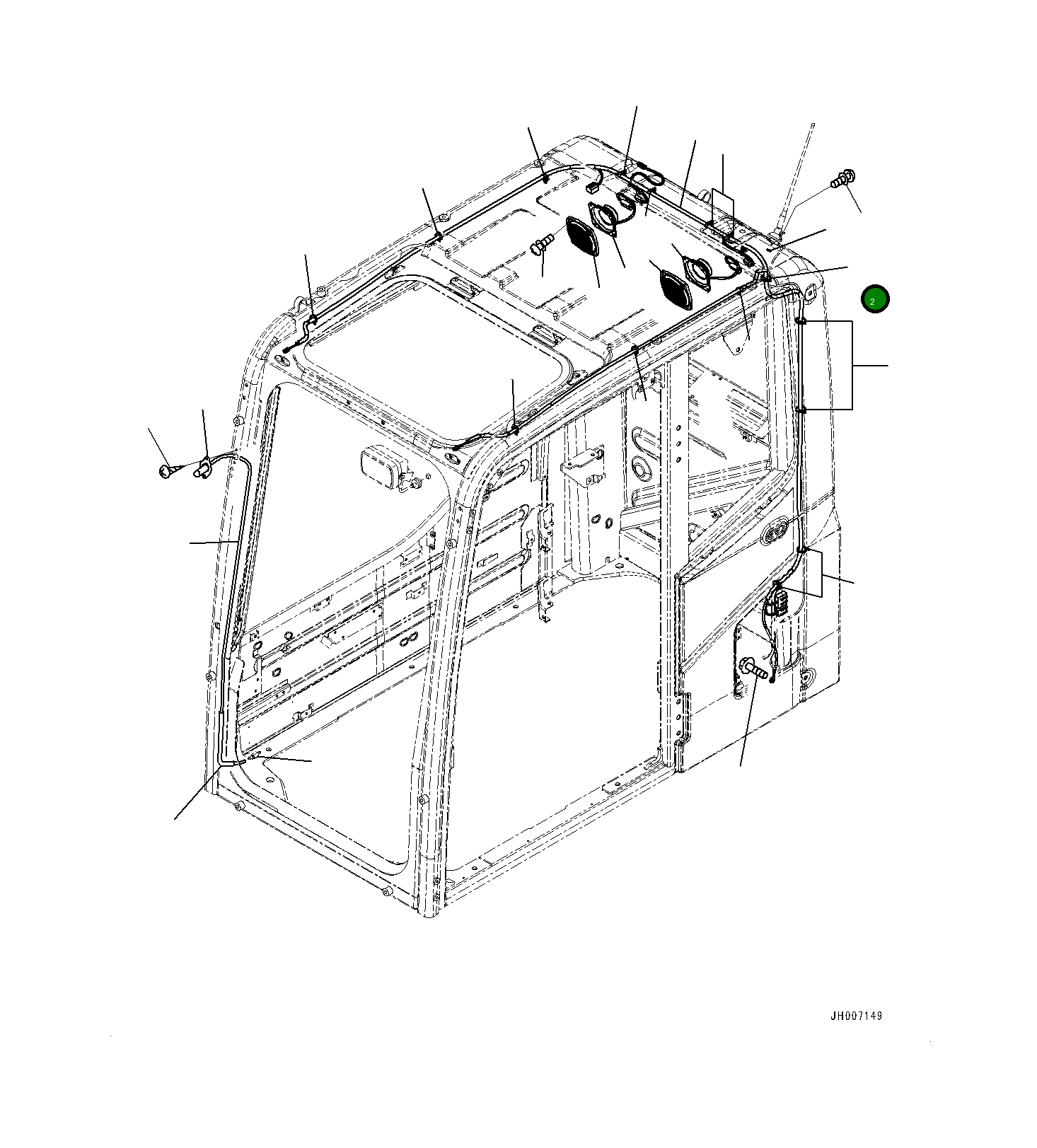 Винт 0102320412 Komatsu