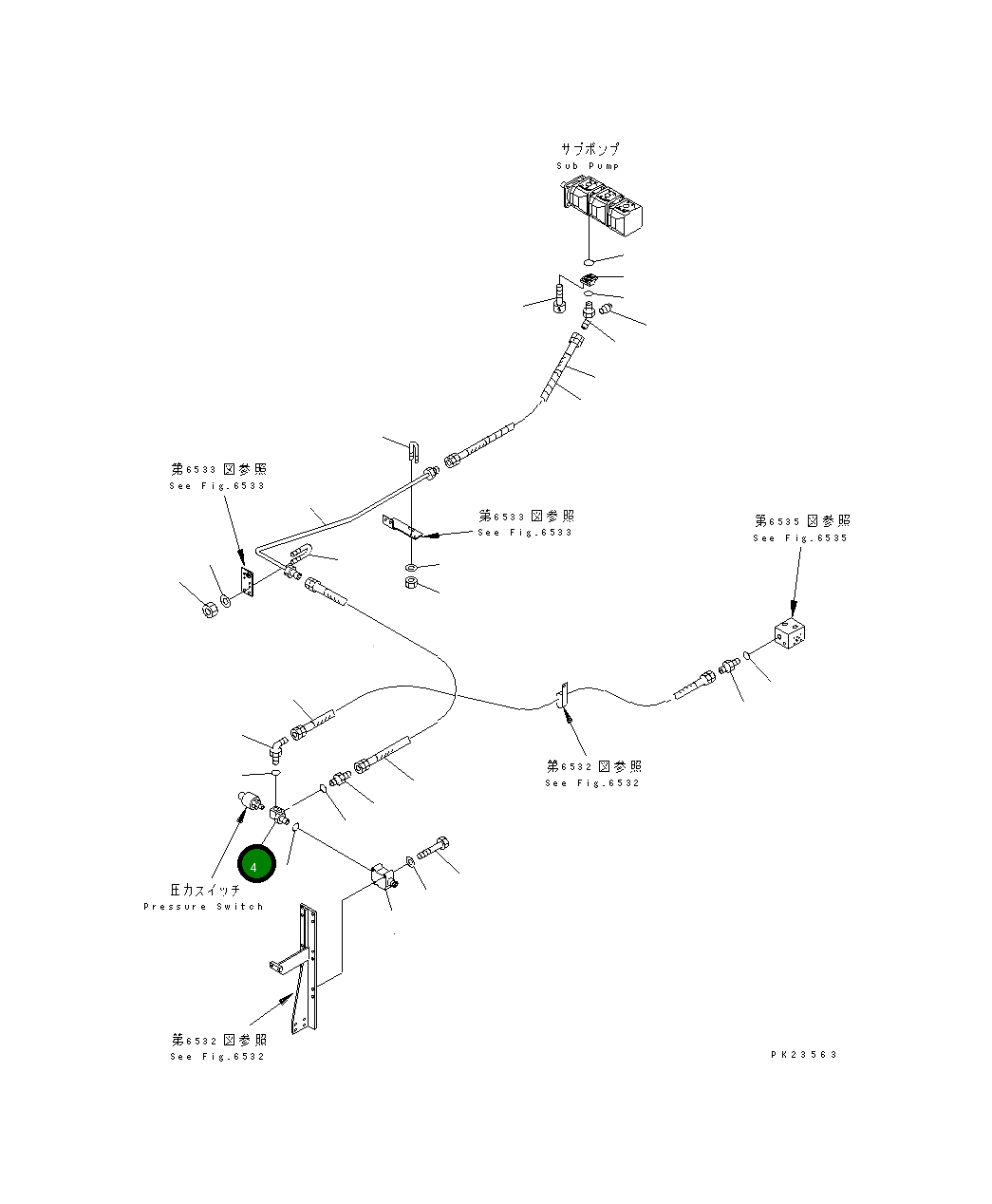 Адаптер 8242-62-1320 Komatsu