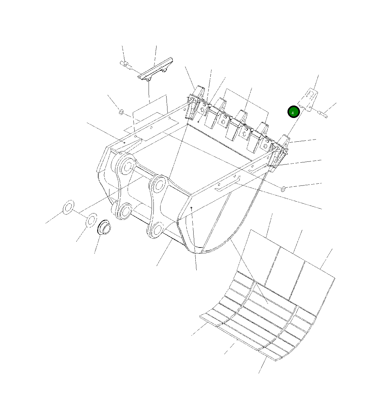 Адаптер 208-934-7120 Komatsu