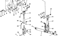 Вилка 11J-Y54-5150 Komatsu