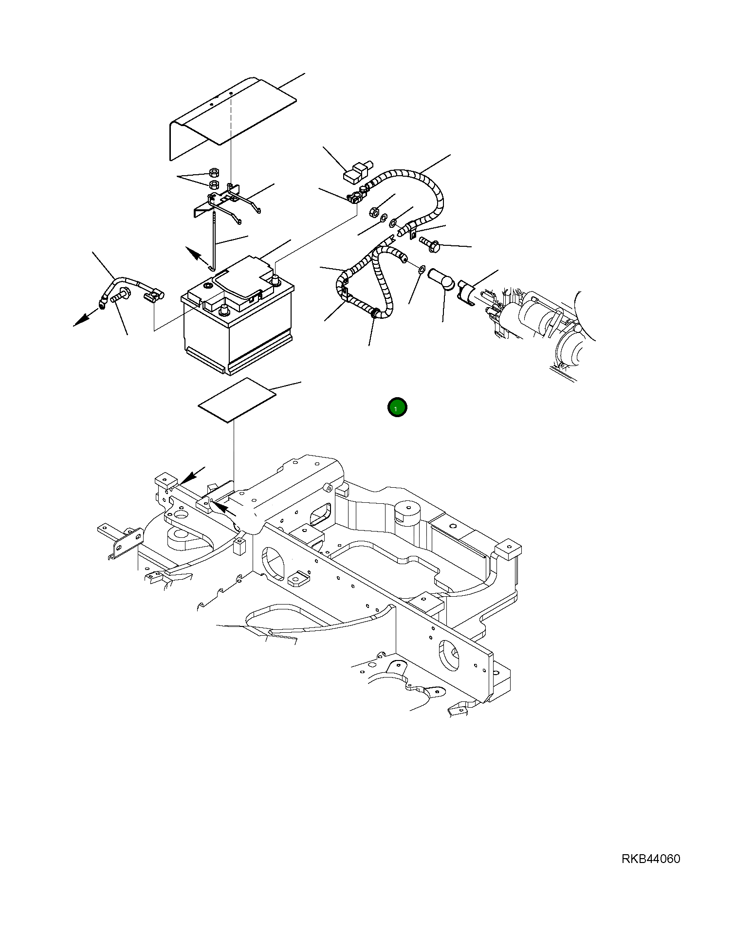 Аккумулятор 37D-06-11190 Komatsu