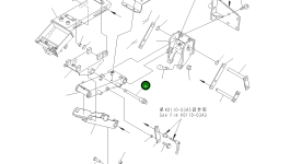 Вал 421-S33-3571 Komatsu