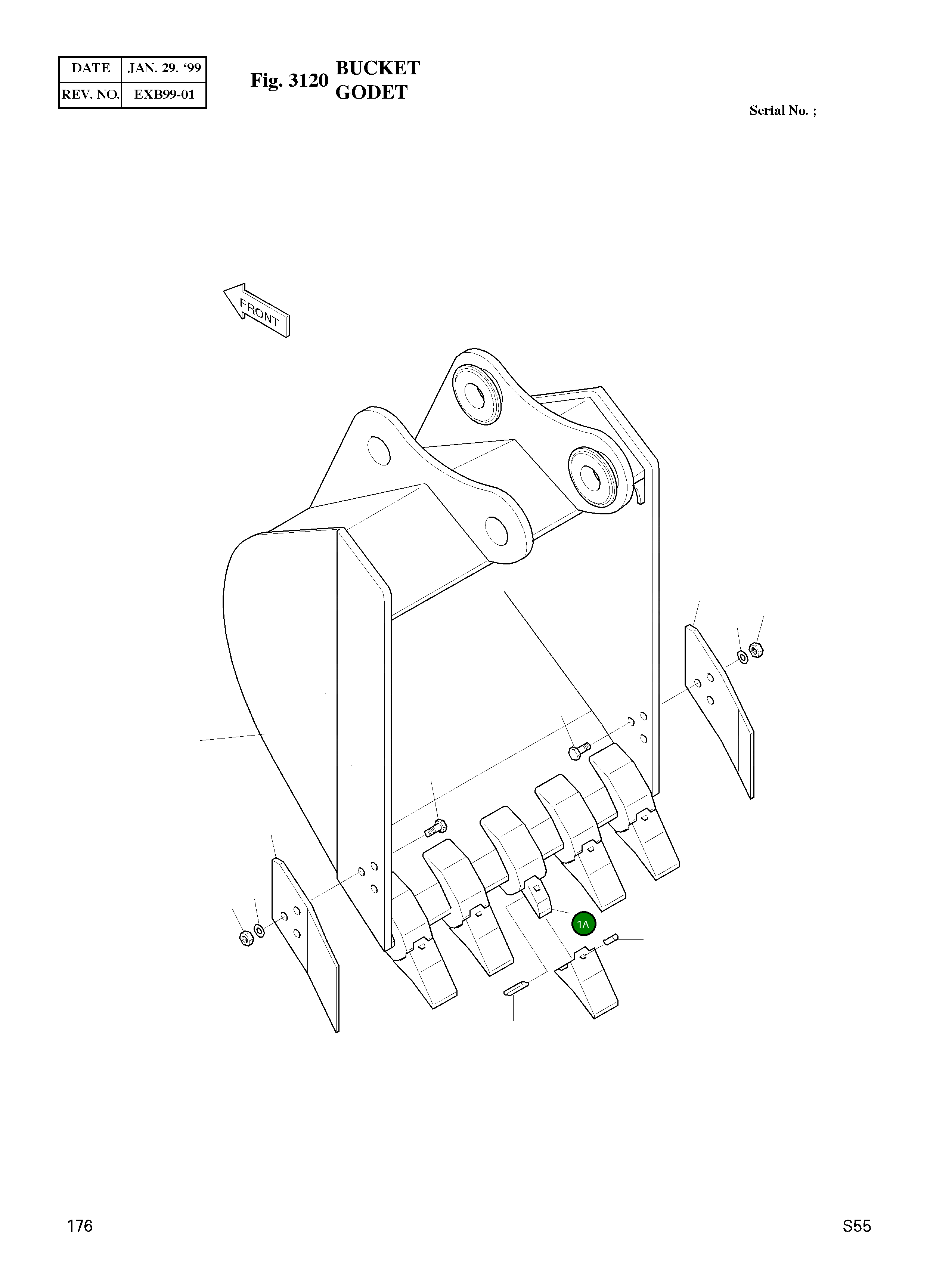 Адаптер 2713-9009 Komatsu