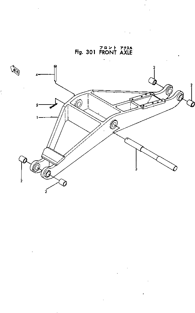 Вал 230-27-11123 Komatsu