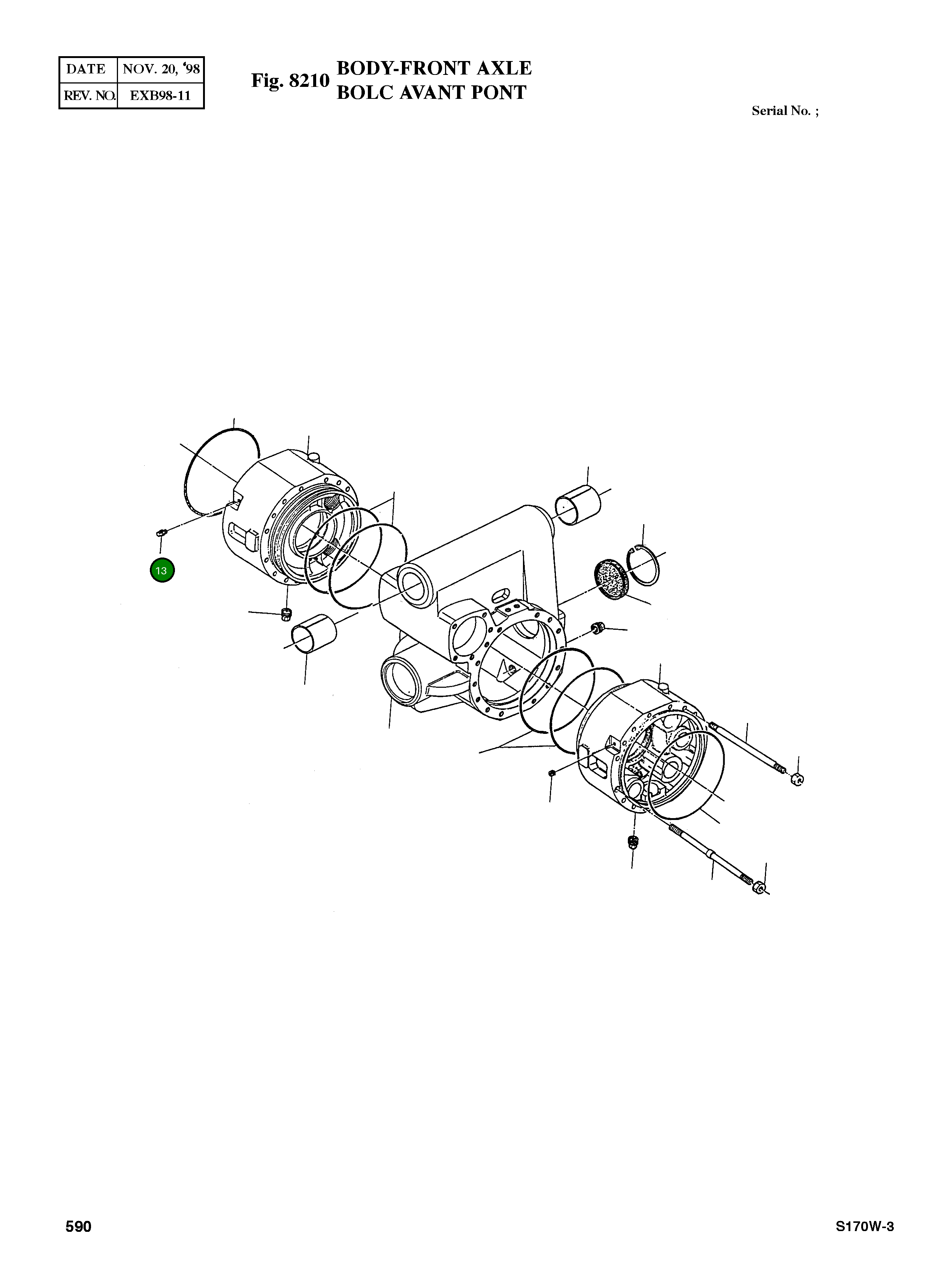 Вентиляция 702.01.003.01 Komatsu