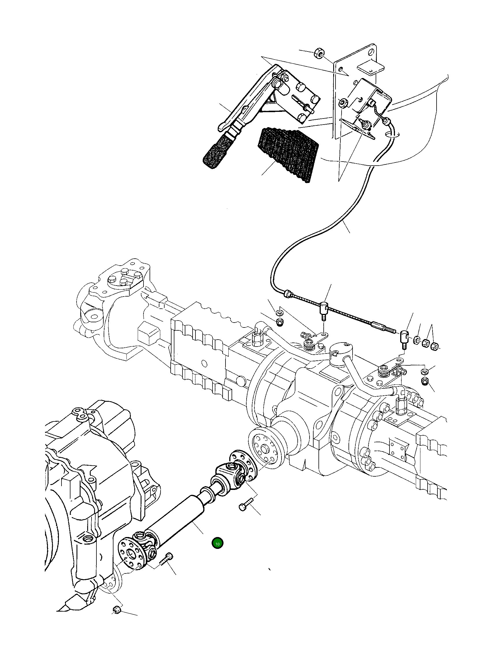 Вал 312606054 Komatsu