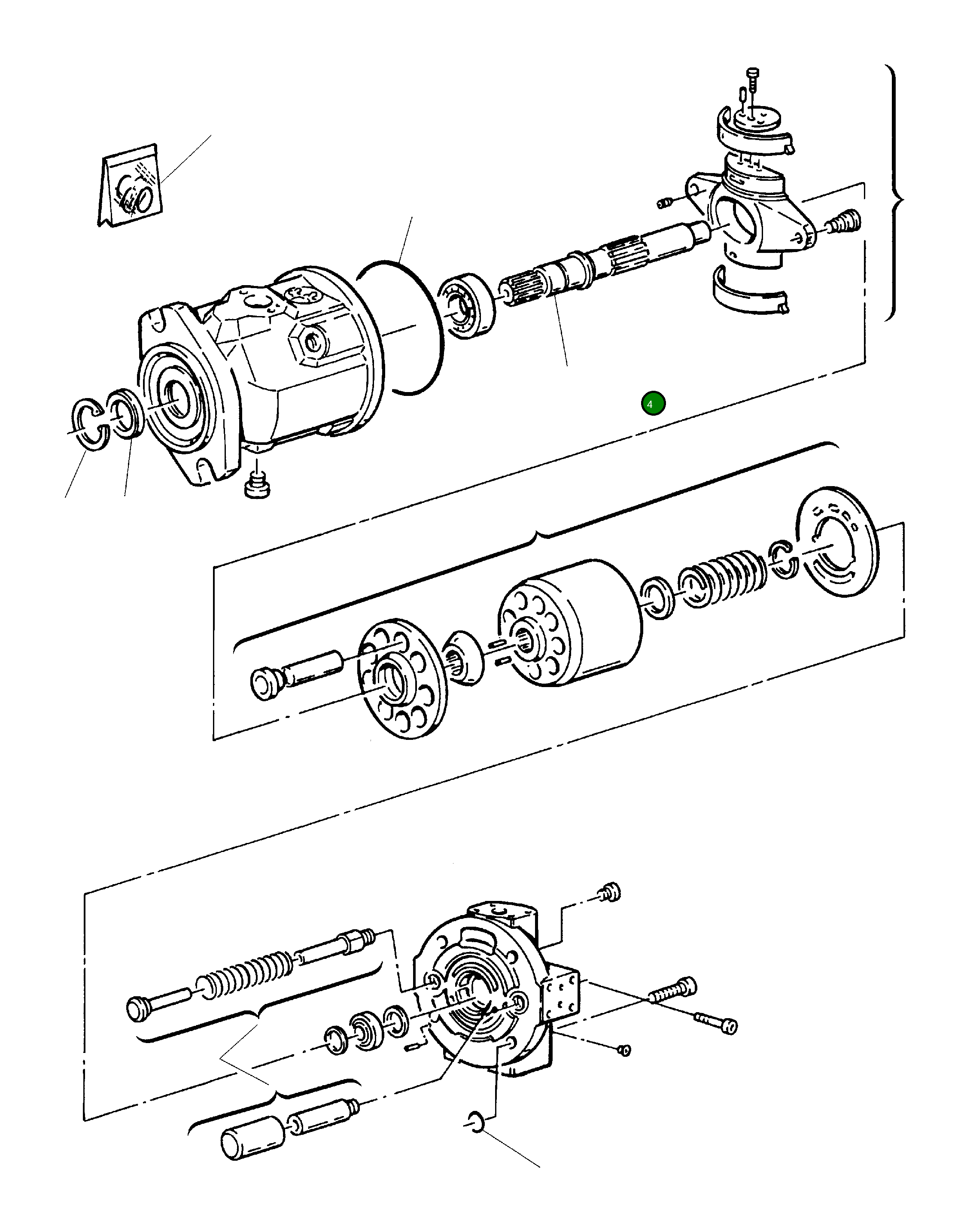 Вал 840225225 Komatsu